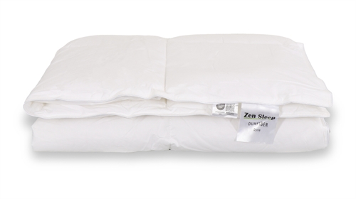 Junior sommartäcke 100x140 cm - Allergivänligt täcke med mjuka, luftiga fiberdun - Svalt fiber täcke - Zen Sleep