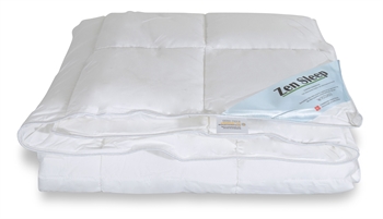 Dubbeltäcke - Sommartäcke - 240x220cm - Fluffigt fibertäcke - Allergivänligt - Zen Sleep