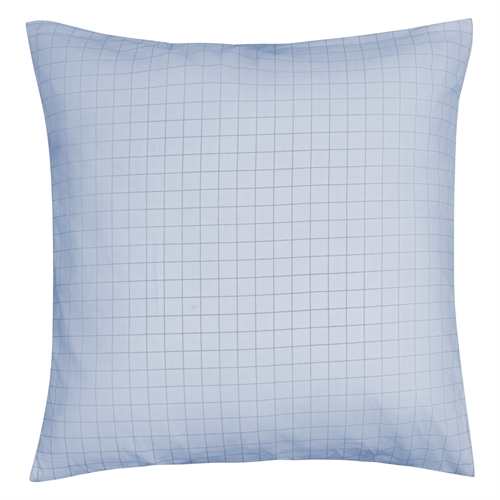 Kuddfodral i 100% bomull - 60x63 cm - Blårutigt Kuddfodral - Nordstrand Home påslakan