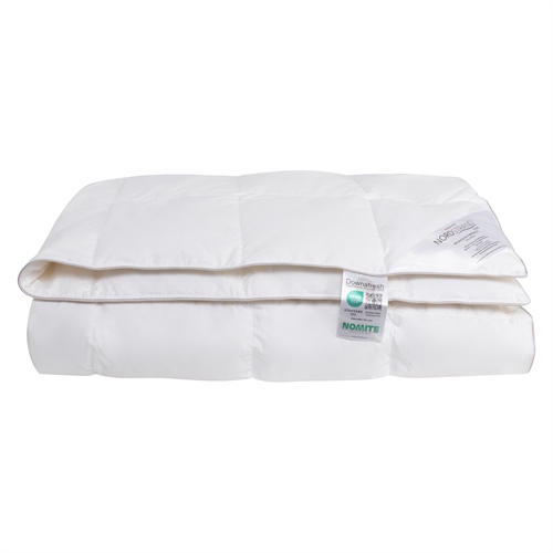 Sommartäcke 150x210 cm - Med 100% myskdun - Lätt och sval dundyna - Nordstrand Home dyna