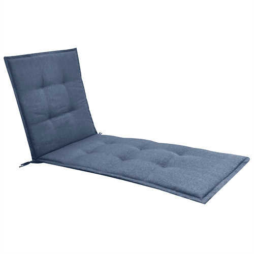 Dyna för solsäng - 5 cm tjock - Mörkblå färg med god komfort - Passar på solvagn