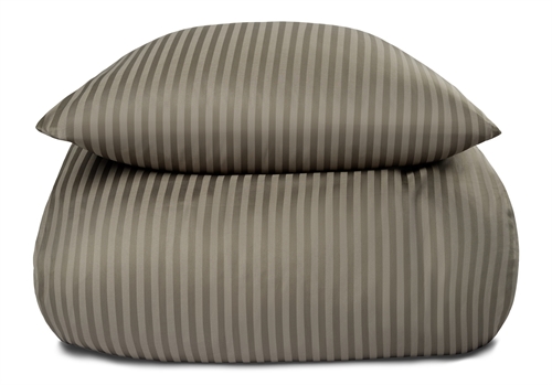 Påslakan dubbeltäcke - 200x200 cm - 100% bomullssatin - Oliven enfärgat sängset - Borg Living sänglinne