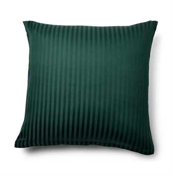 Örngott 60x63 cm - 100% bomullssatin - Grön enfärgat örngott - Borg Living