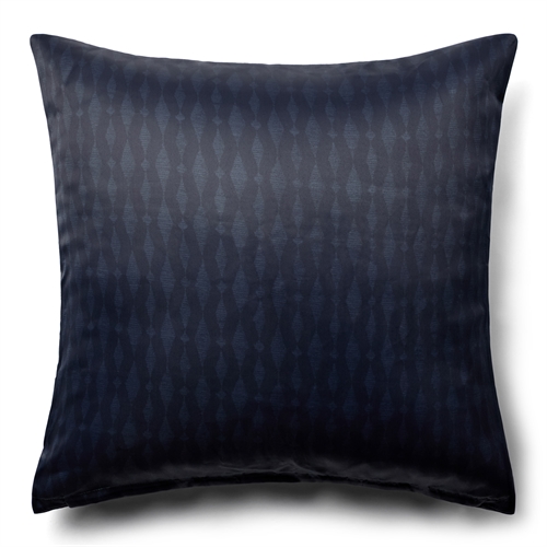 Örngott 60x63 cm - Mönstrat blått örngott - Satin örngott - IN Style