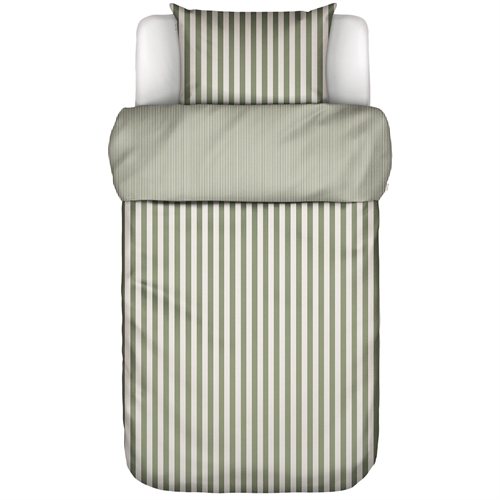 Marc O\'Polo sängkläder - 100% enzymtvättad bomullssvit - 140x200 cm - Mikkeli Saga Green sängkläder