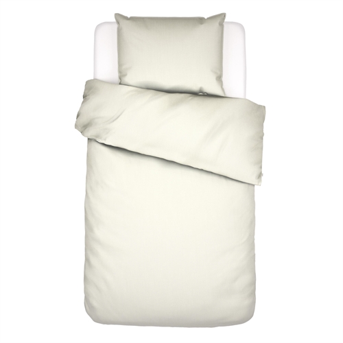 Essenza sängkläder - 140x220 cm - 100% bomullssatin bäddset - Minte Oyster sänglinne