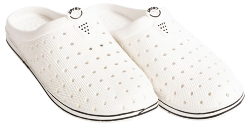 Vita Crocs skor - Stl 36/37 - Unisex - Lättviktsskor för fritidsbruk