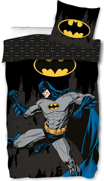 Påslakanset - Batman 150x210 cm - Power - 2-i-1 - 100% bomull