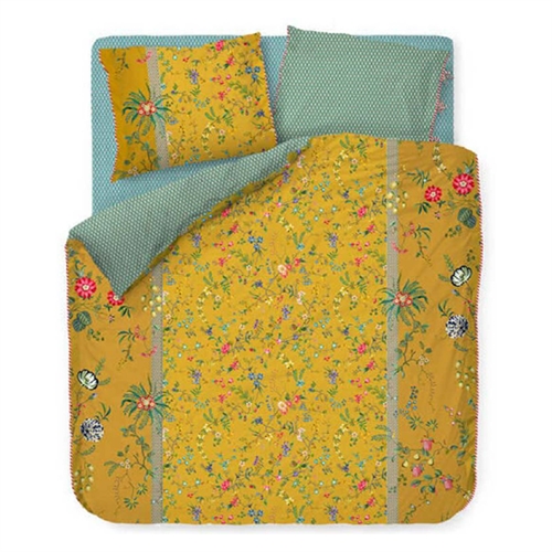 Blommiga sängkläder - 140x220 cm - Petites Fleurs - Bäddset med 2 i 1 design - 100% bomull - Pip Studio sängkläder