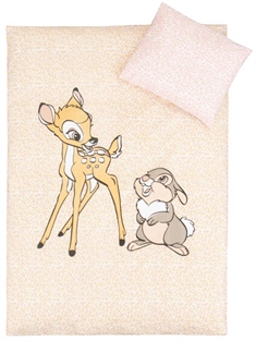 Disney Bambi - 70x100 cm - 2 i 1 Baby Påslakanset - 100% bomull