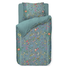 Blommigt sänglinne - Petites Fleurs Blue - Sängset med 2-i-1-design - 100% bomull - Pip Studio sänglinne