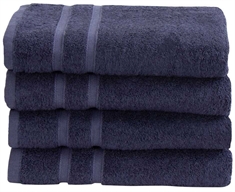 Bambu handduk - Mörkblå - Mjuka handdukar från Premium By Borg
