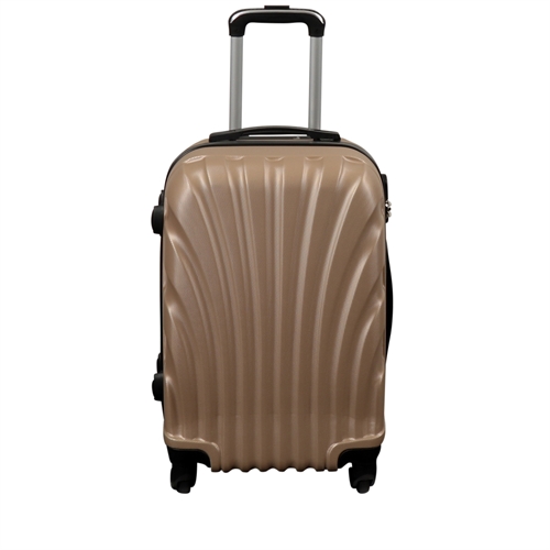 Kabinväska - Hardcase lättviktsresväska - Storlek liten - Guldmussla