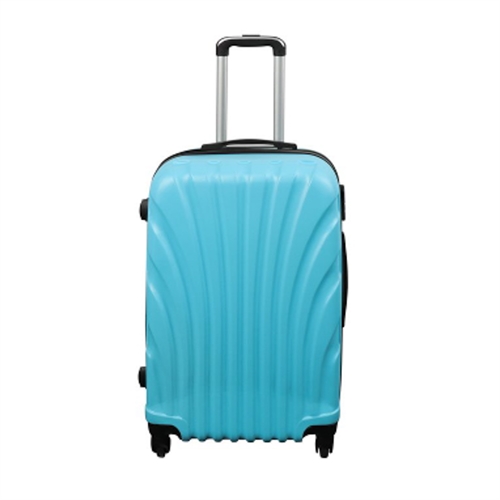Resväska - Hardcase resväska - Stl Medium - Ljusblå mussla - Exklusiv resväska