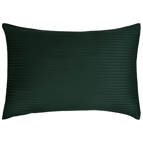 Kuddfodral 70x100 cm - 100% bomullssatin - Grönt enfärgat kuddfodral - Borg Living