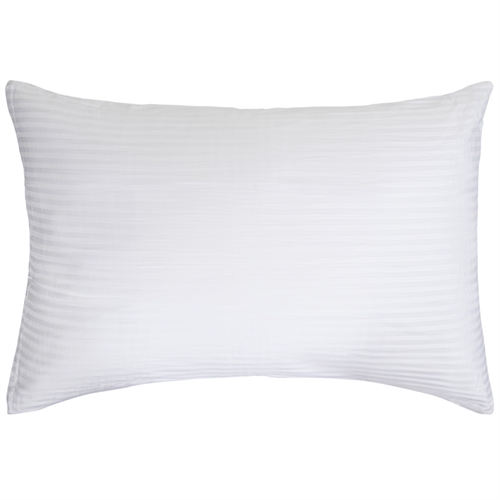 Kuddfodral 70x100 cm - 100% bomullssatin - Vitt enfärgat kuddfodral - Borg Living