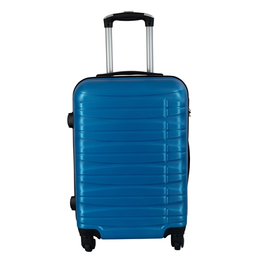 Kabinväska - Hardcase - Blå resväska i handbagagestorlek erbjudande