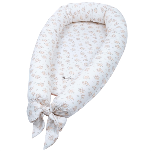 Babynest - OCS-certifierad bomullsbabyrede - Balsam Cream - Müsli By Green Cotton