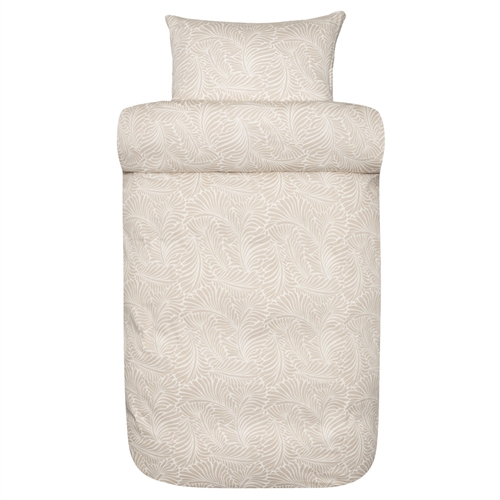 Høie sängkläder - 140x200 cm - Bella beige - sängkläder i 100% bomullssatin