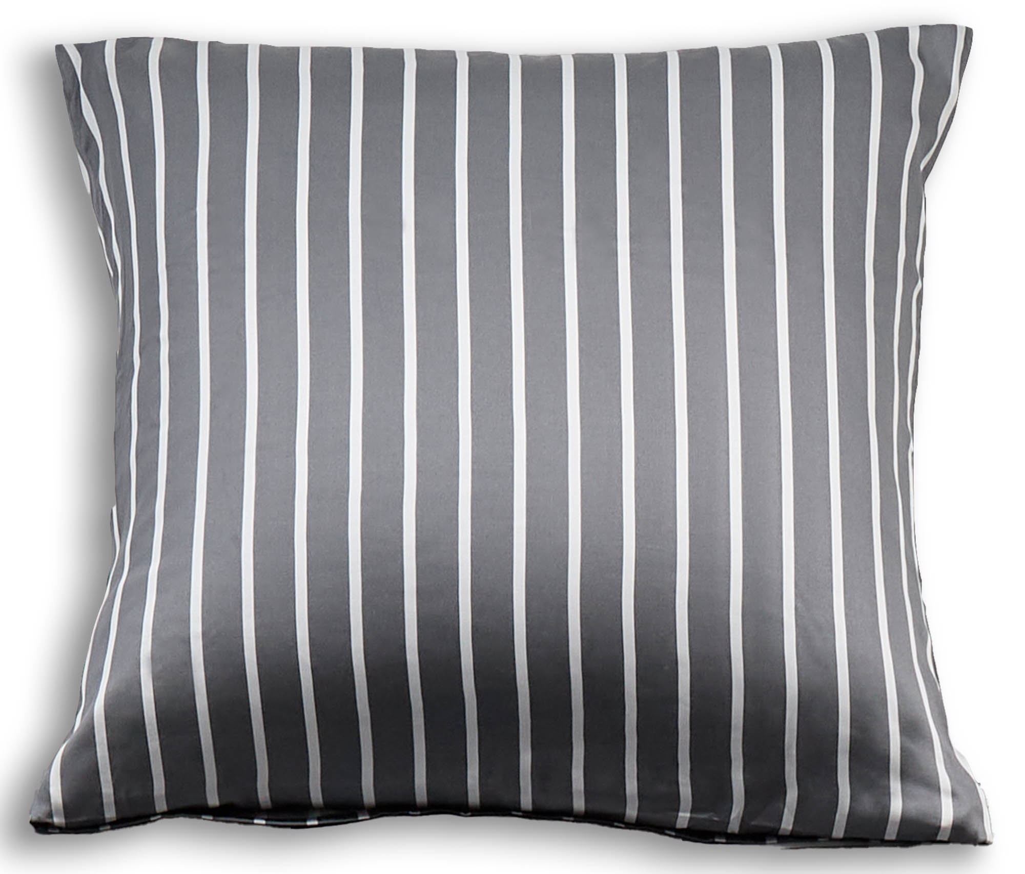 Bambu örngott 60x63 cm - 100% bambu - Grå ränder