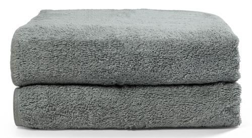 Handdukar - 2 st. 50x100 cm - Dammgrön - 100% bomull - Handdukspaket från Nordisk Tekstil