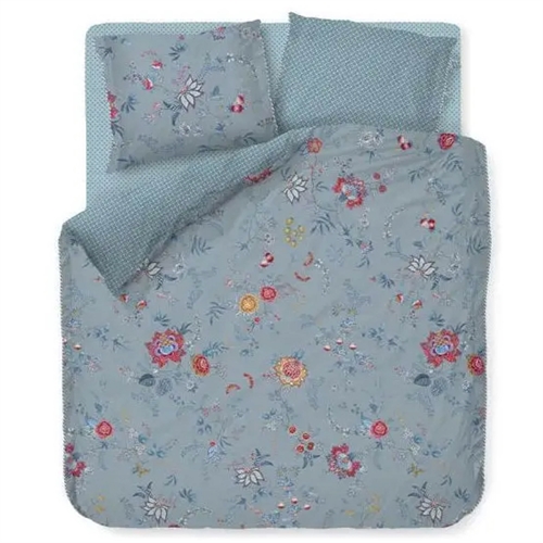 Blommiga sängkläder - 140x220 cm - Petites fleur pink - Bäddset med dubbelsidig design - 100% bomull - Pip Studio