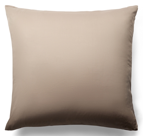 Kuddfodral i bambu - 100% naturlig bambu - 60x63 cm - Champagne färgad, satinvävt kuddfodral