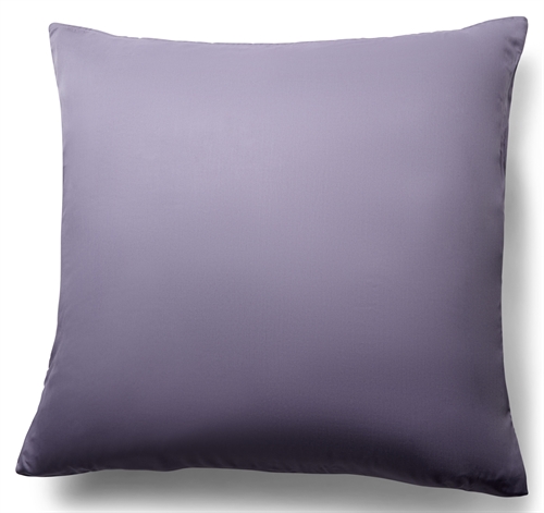 Kuddfodral i bambu - 100% naturlig bambu - 60x63 cm - Ljuslila, satinvävt kuddfodral