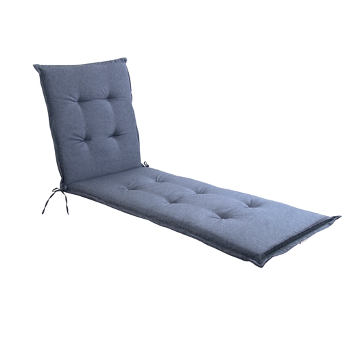 Lyxig dynor för solsäng - Mörkblå dyna med lyxig komfort - Nordstrand Home dyna för solbädd