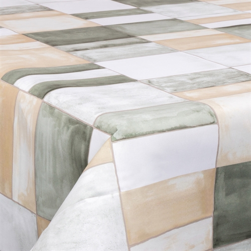 Textil vaxduk med akrylbeläggning - 30 meter på rulle - Brick grey - 140 cm bred textilduk