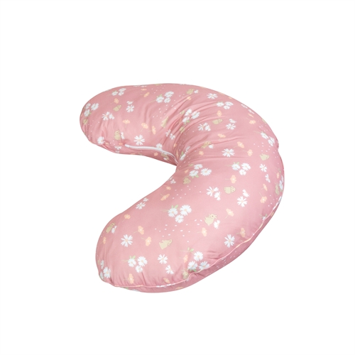 Amningskudde - Hög komfort amningskudde - Tvättbart överdrag - Söt kaninkollektion för bebis - Nordstrand Home babytillbehör