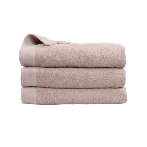 Badhandduk - 100% Mjuk bomull med hög absorberingsförmåga - 70x140 cm - Rosa badhandduk från danska By Borg