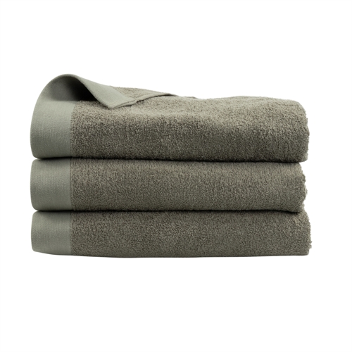 Badhandduk - 100% Mjuk bomull med hög absorberingsförmåga - 70x140 cm - Ljusgrön badhandduk från danska By Borg