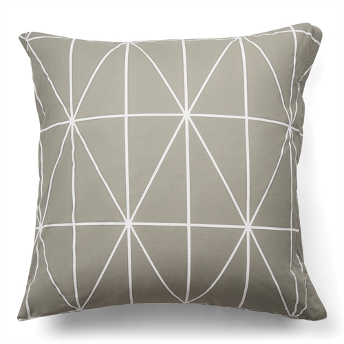 Kuddfodral i 100% bomull - 60x63 cm - Grönt Kuddfodral med harlekinmönster - Nordstrand Home påslakan