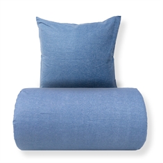 Sängkläder - Bomullssängkläder i flanell - Blue Melange