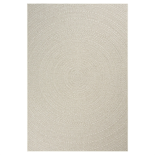 Matta - 60x180 cm - Vävd löpare - Creme - Kenzy - Nordstrand Home