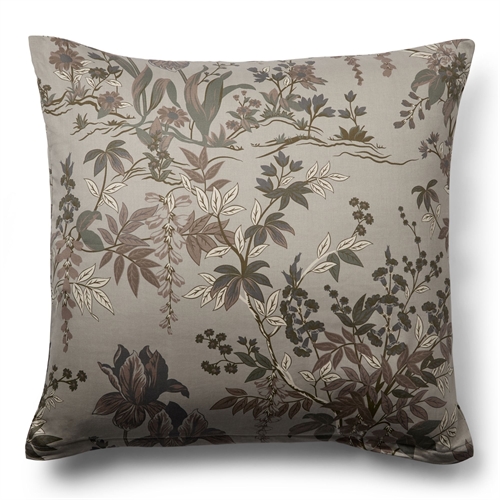 Kuddfodral 60x63 cm - 100% mjuk bomullssatin - Wildflower - By Night