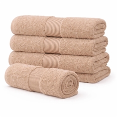 Ekologisk handduk - 100% GOTS‑certifierad bomull - Sand