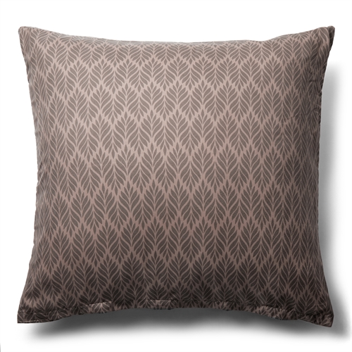 Örngott 60x63 cm - Mönstrat brunt örngott - Mikrofiber örngott - IN Style