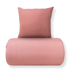Sängkläder - Microfiber - Enfärgat rosa