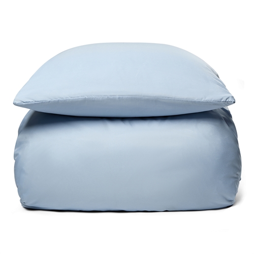 Sängkläder 140x200 cm - Enfärgad ljusblå sängset - Microfiber sänglinne - IN Style sänglinne 