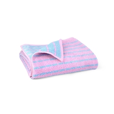 JUNA bambuhandduk - bambu/bomull - Nuance blå/rosa