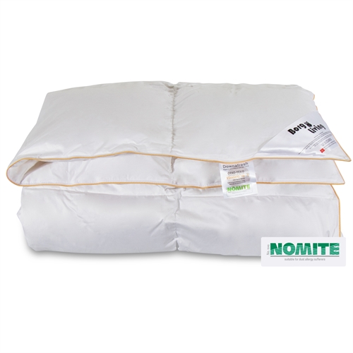 Täcke med 100% gåsdun 140x200 cm - Helårstäcke - Borg Living gåsduntäcke