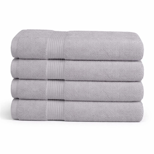 Bambu handduk - Badhandduk 70x140 cm - Bambu/bomull - Ljusgrå