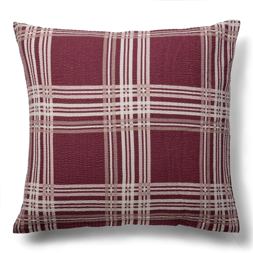 Krepp örngott 60x63 cm - Rutigt huvudkuddeörngott - 100% bomull - Krepp örngott - By Night