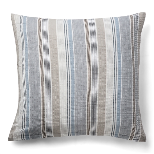 Krepp örngott 60x63 cm - Randigt huvudkuddeörngott - 100% bomull - Krepp örngott - By Night