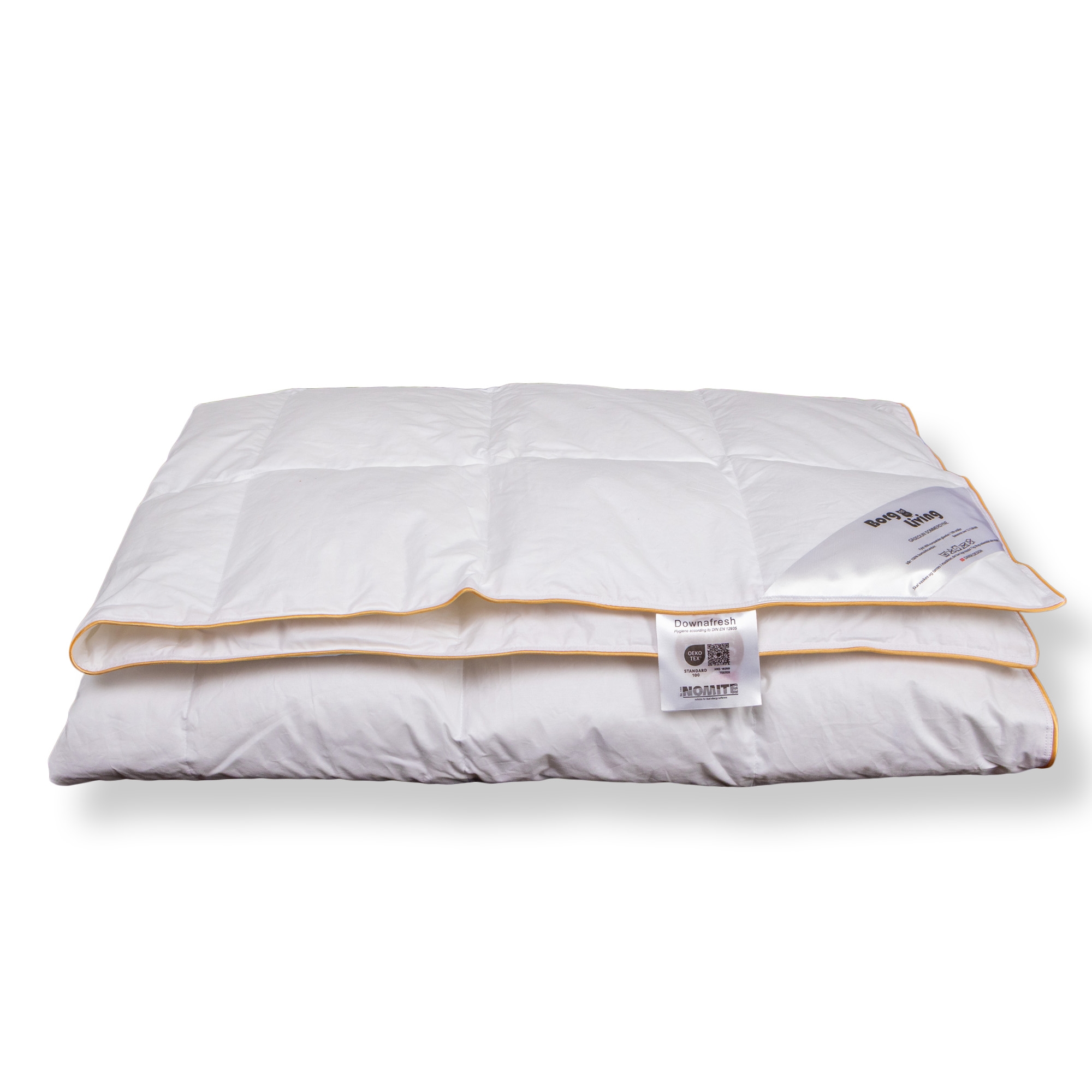 Sommartäcke med 100% gåsdun - Gåsdunsdyna - Borg Living lätt sval sommartäcke
