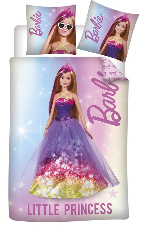 Påslakanset - Barbie - Little princess - Junior 100x140 cm - 100% Bomull