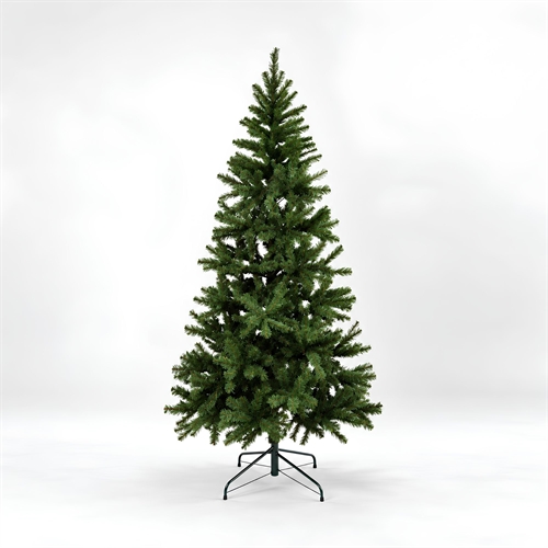 Konstgjord julgran med metallfot - 180 cm - Smal julgran 