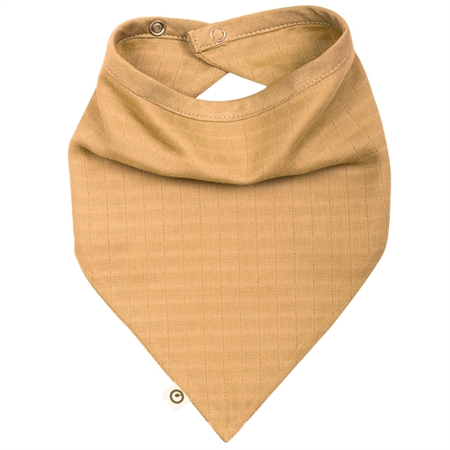 Haklapp - GOTS vävd musselin bomullskvalitet - enfärgad dregellapp - Kanel - Müsli By Green Cotton